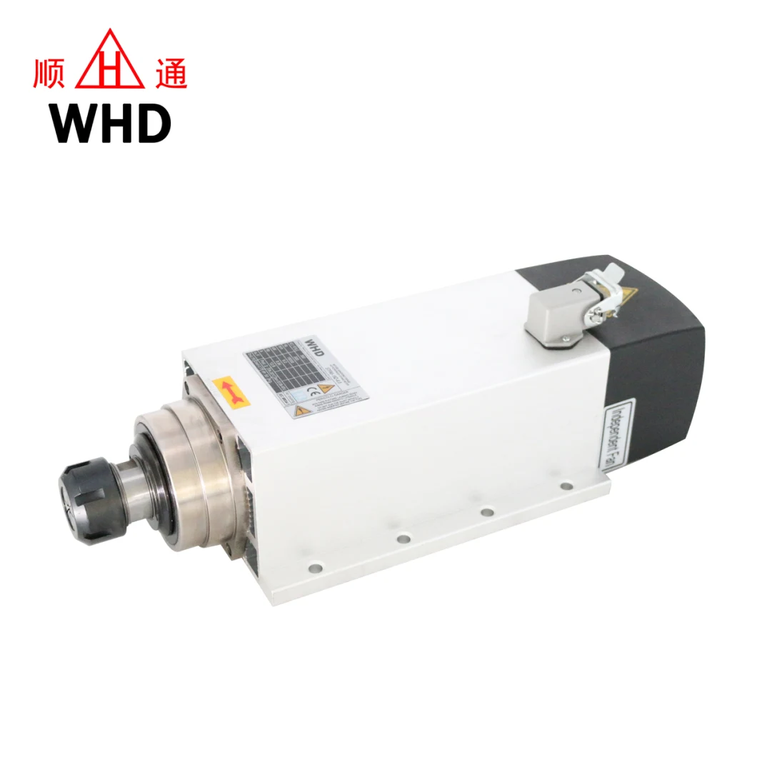 High Speed Air Cooled Square CNC Spindle Motor 3.5kw Er25 for Wood Working