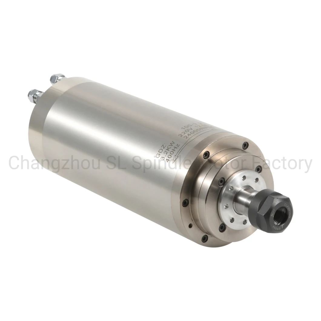 4kw 249-380V 12A 600Hz Water Cooling Constant Power Spindle Motor