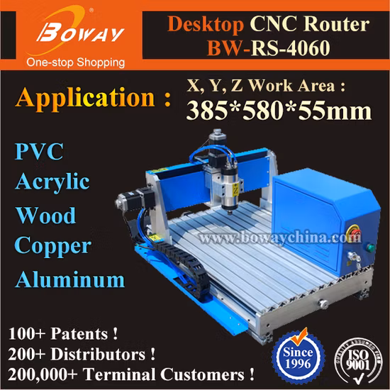6090 4060 3040 3020 Desktop Small Mini Wood Milling Cutting Carving Engraving Machine CNC Router