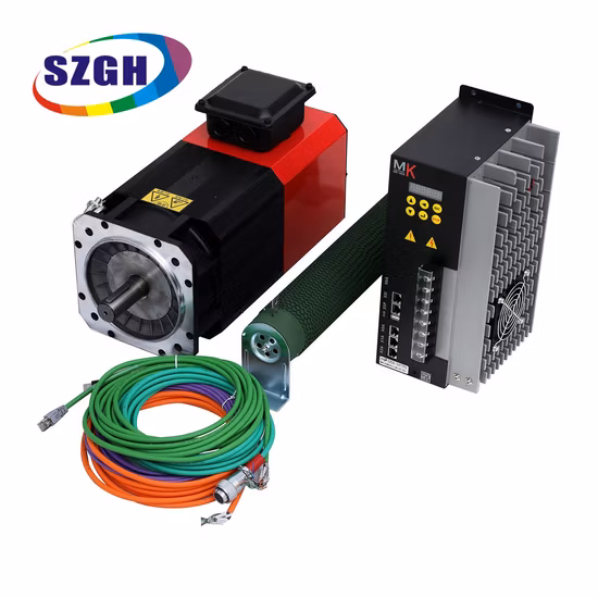 Servo Motor 220V 55kw Integrated Servo Spindle Motor